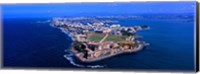 Aerial view of the Morro Castle, San Juan, Puerto Rico Fine Art Print