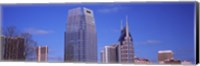 Pinnacle at Symphony Place and BellSouth Building at downtown Nashville, Tennessee Fine Art Print