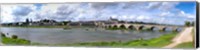 Jacques Gabriel Bridge over the Loire River, Blois, Gulf Of Morbihan, Morbihan, Brittany, France Fine Art Print
