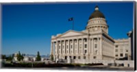 Facade of Utah State Capitol Building, Salt Lake City, Utah Fine Art Print