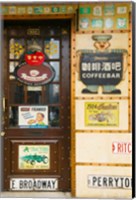 American Starbucks cafe, Zhongyang Dajie, Daoliqu Russian Heritage Area, Harbin, Heilungkiang Province, China Fine Art Print