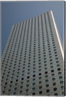 Low angle view of a building, Jardine House, Central District, Hong Kong Island, Hong Kong Fine Art Print
