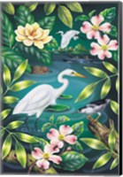 River Egret Fine Art Print