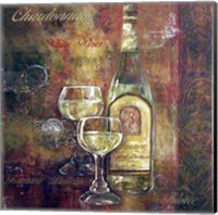 Chardonnay Lettered Fine Art Print