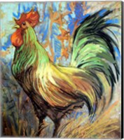 The Gentleman Rooster Fine Art Print