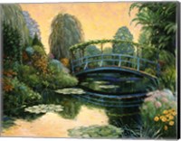 Monet Garden III Fine Art Print