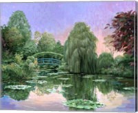 Monet Garden V Fine Art Print