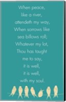 It Is Well With My Soul Panel Fine Art Print