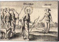 The Greek Gods Diana Fine Art Print