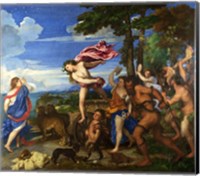 Titian Bacchus and Ariadne Fine Art Print