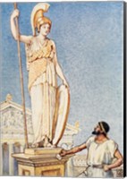 The Figure of the Colossal Goddess Fine Art Print