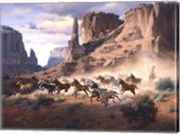 Sandstone & Stolen Horses Fine Art Print