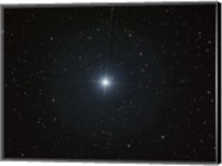 The bright white star Castor in the constellation Gemini Fine Art Print