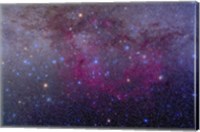 The extensive Gum Nebula area in the constellation Vela Fine Art Print