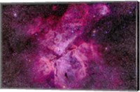 The Carina Nebula in the southern sky Fine Art Print