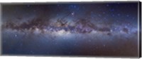 Panorama view of the center of the Milky Way Fine Art Print