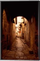 Ancient Alleys in Huizhou-styled Residential Area, China Fine Art Print