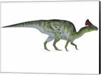 Olorotitan, a duckbilled dinosaur from the Cretaceous Period Fine Art Print