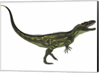 Torvosaurus, a large theropod dinosaur from the Jurassic Period Fine Art Print