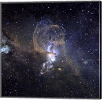 Loops of NGC 3576 Fine Art Print