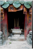 Man Mo Temple, Tai Po, Hong Kong, China Fine Art Print