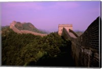 Morning View of The Great Wall of China, Beijing, China Fine Art Print