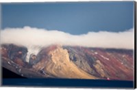 Mountainous Deception Island, Antarctica Fine Art Print