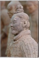 Close up of Qin Terra Cotta Warriors, Xian, China Fine Art Print