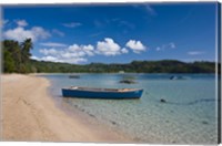 Seychelles, Mahe Island, Anse Boileau, beachfront Fine Art Print