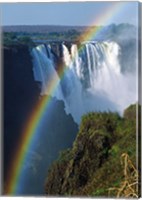 Waterfalls, Victoria Falls, Zimbabwe, Africa Fine Art Print