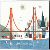 Colorful San Francisco Fine Art Print