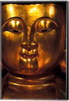 Golden Temple Buddha at Cemetary, Hong Kong Fine Art Print