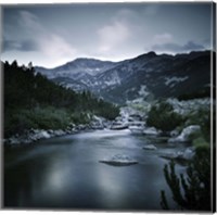 Small river in the mountains of Pirin National Park, Bansko, Bulgaria Fine Art Print