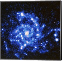 U.V. Image of the Spiral Galaxy Fine Art Print