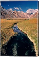 India, Ladakh, Pensila, Mountain stream Fine Art Print