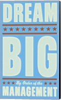 Dream Big (blue) Fine Art Print