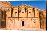 The Monastery or El Deir, Petra, UNESCO Heritage Site, Jordan Fine Art Print