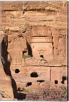 Uneishu Tomb, Petra, Jordan Fine Art Print