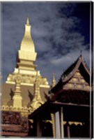 Pha That Luang (Great Stupa), Vientiane, Laos Fine Art Print