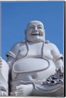 Big Happy Buddha statue, My Tho, Vietnam Fine Art Print