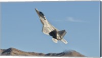 US Air Force F-22 Raptor, Nellis Air Force Base, Nevada Fine Art Print