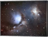 Messier 78, A Reflection Nebula in the Constellation Orion Fine Art Print