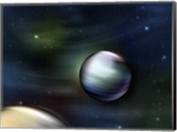 Planets in Space Fine Art Print