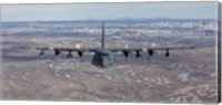 Front View of a MC-130 Aircraft Fine Art Print