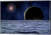 Distant Star Illuminates an Extrasolar Planet Fine Art Print