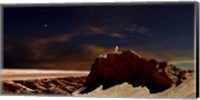 Artist's Depiction of a Lone Astronaut on Another Planet Fine Art Print