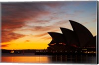 Australia, New South Wales, Sydney Opera House at Dawn Fine Art Print