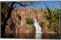 Cascade of Wangi Falls, Litchfield National Park, Northern Territory, Australia Fine Art Print