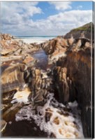Mouth of Rocky River, Flinders Chase National Park, Kangaroo Island, Australia Fine Art Print