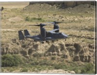 CV-22 Osprey Prepares to Land Fine Art Print